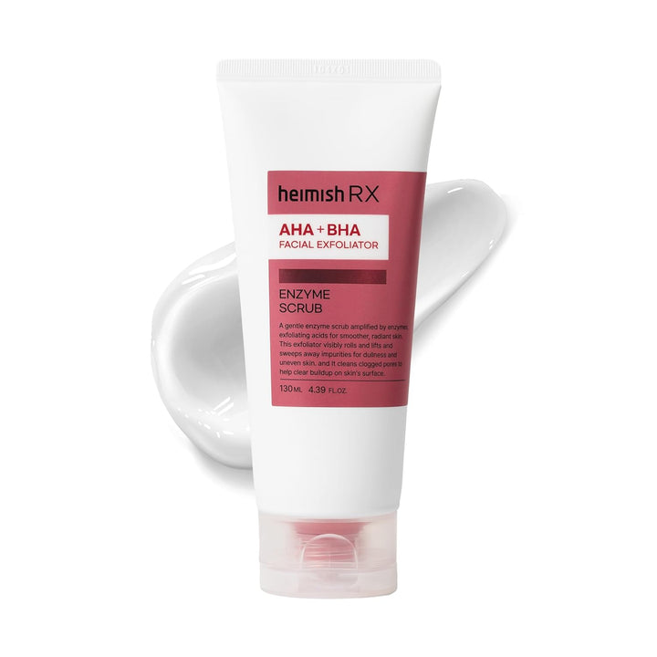 Heimish RX AHA BHA Enzyme Scrub 130 mL — product image supplied by StyleKorean