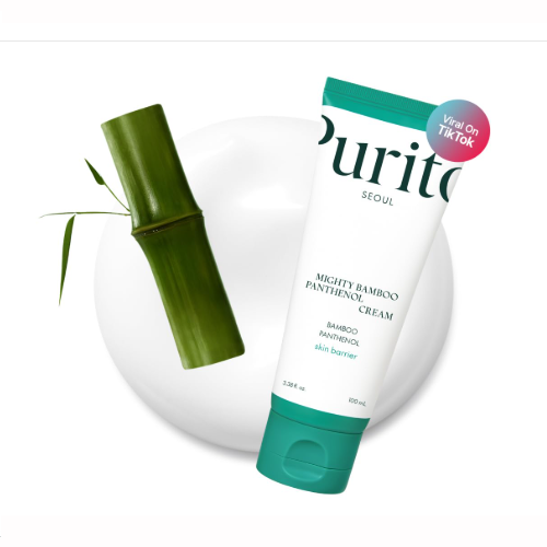 Purito Seoul Mighty Bamboo Panthenol Cream 100 mL — product image supplied by StyleKorean